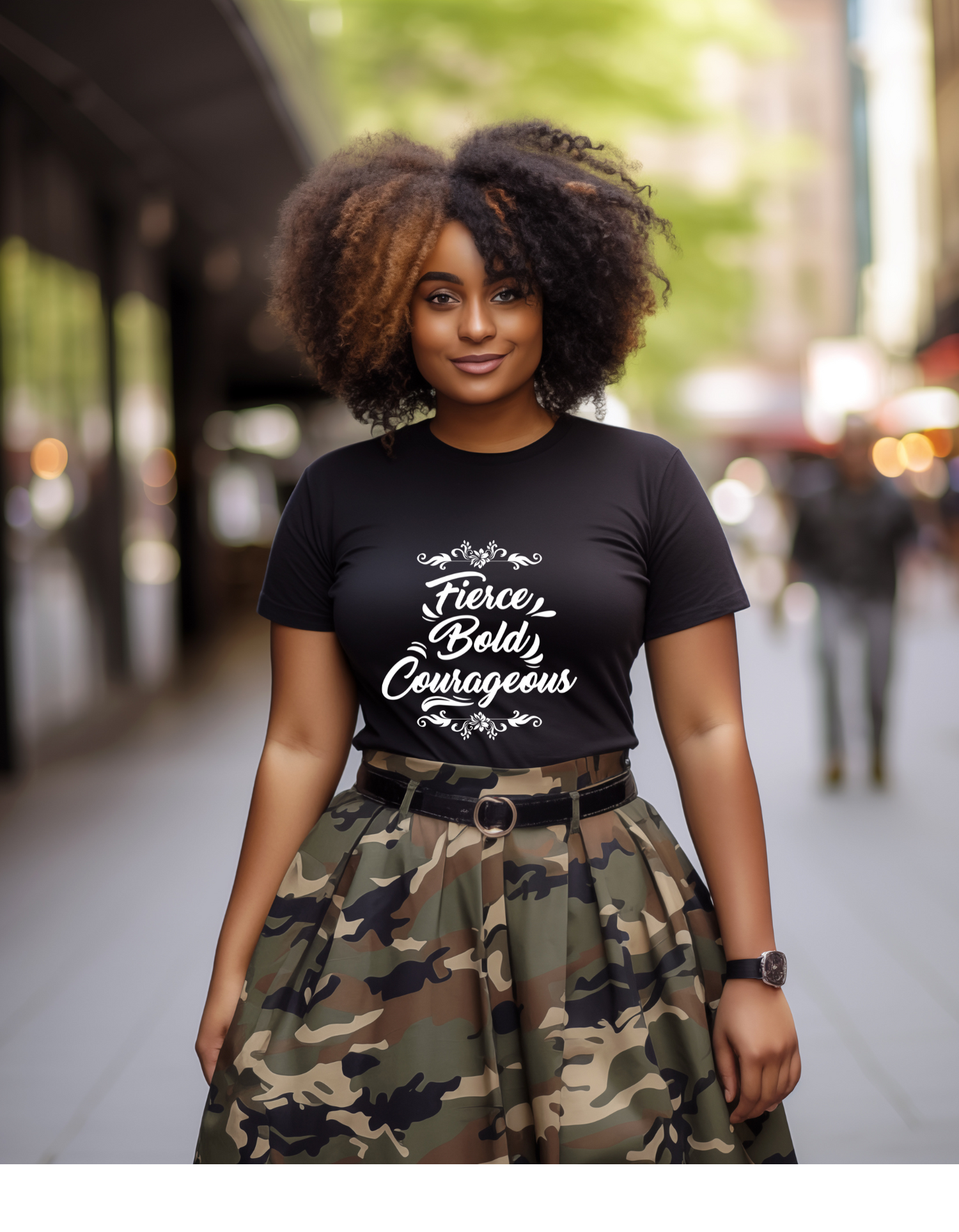 Bold and courageous T-shirt