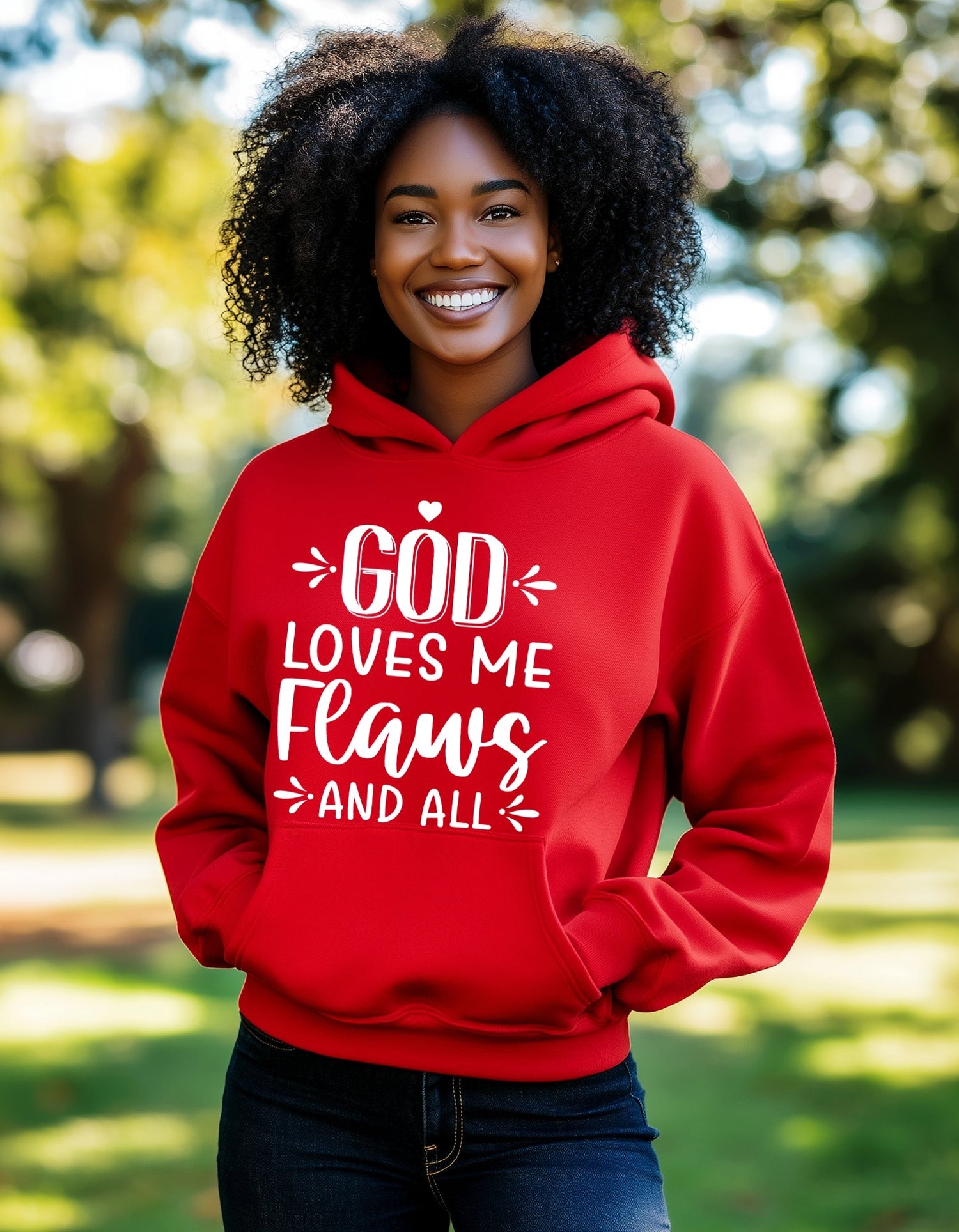 God loves me Hoodie