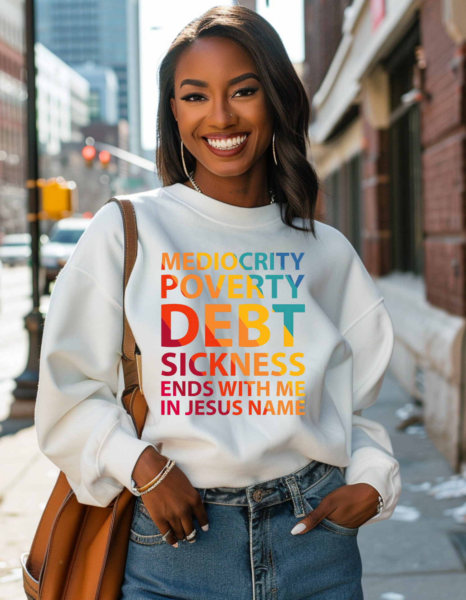 Poverty ends with me Sweatshirt