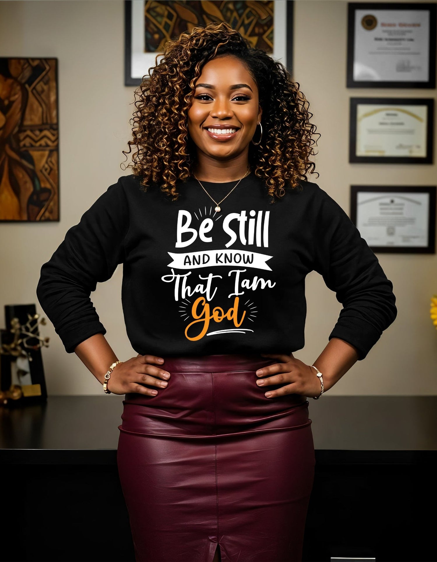 Be still and know Sweatshirt